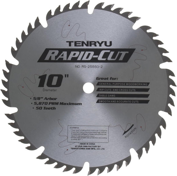 Tenryu RS-25550-2 Rapid-Cut 10