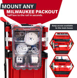 Alpha Engineered Tool Rail Mount Compatible with Milwaukee Packout