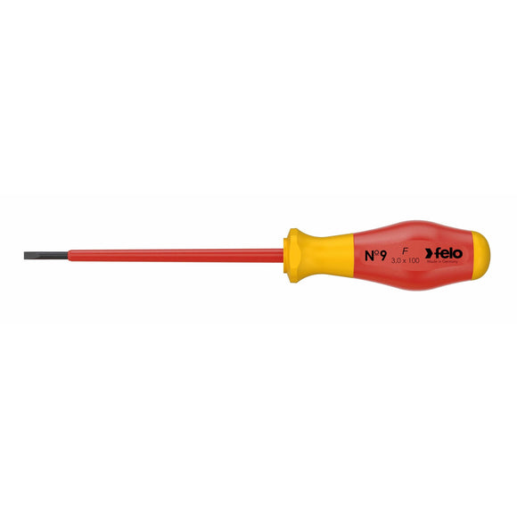 Felo 91303590 No. 9 VDE screwdriver slot SL 3.5 x 100