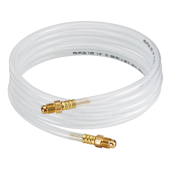 PrimeWeld Reinforced Clear Argon/Inert Gas Hose