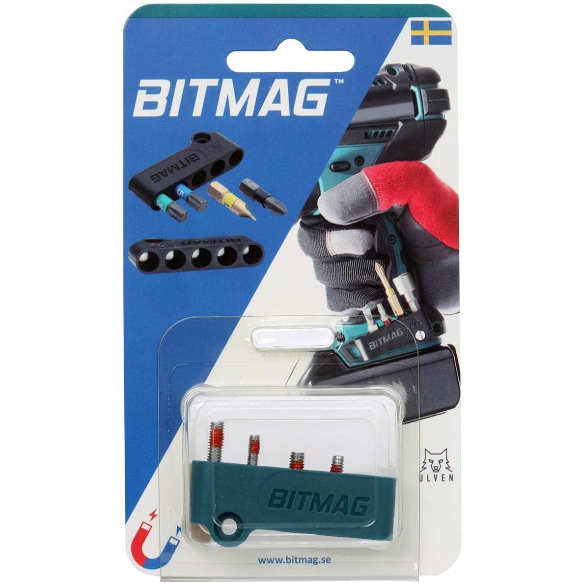Bitmag Drill Bit Holder - Teal