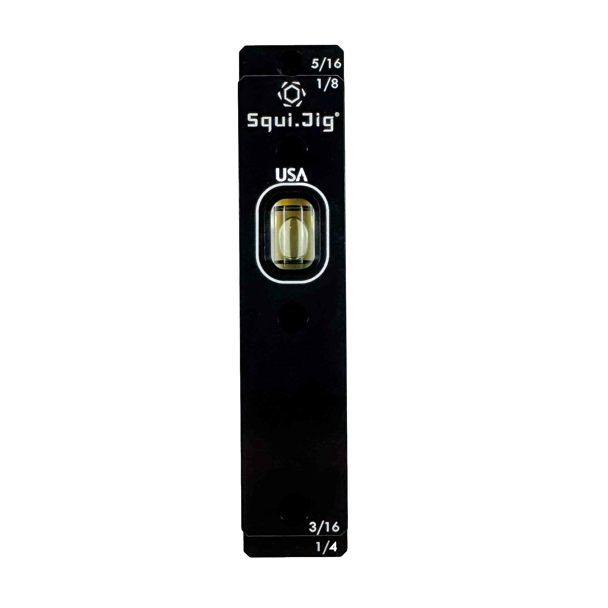 Black - Squi.Jig FPRS45 Standard Heel w/ Screws and Vial
