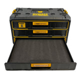 DEWALT DWST08330 - TOUGHSYSTEM 2.0 Three-Drawer Unit - Kaizen Inserts