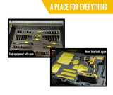 DeWalt TOUGHSYSTEM 2.0 Extra Large Tool Box DWST08400 - Kaizen Inserts