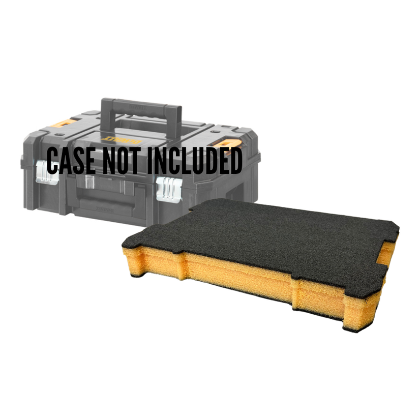 DeWalt Tstak II Flat Top Toolbox - Kaizen Insert