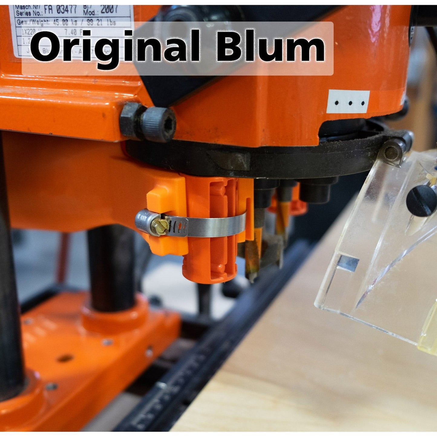 FastCap Blum Vacuum Connector