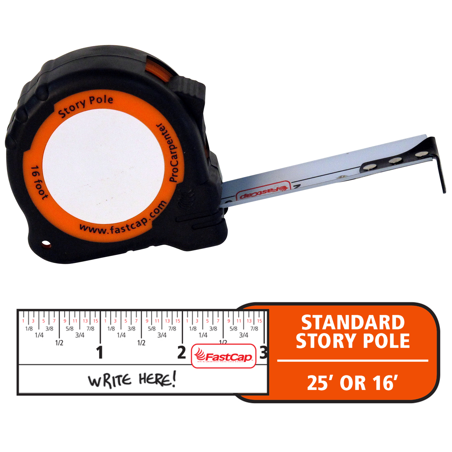 Fastcap Tape Measure FastCap PROCARPENTER TAPE MEASURES - FastCap Tape Measure – KCI Tools
