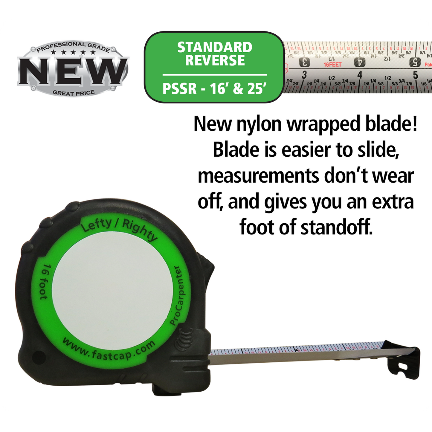 FastCap PROCARPENTER TAPE MEASURES