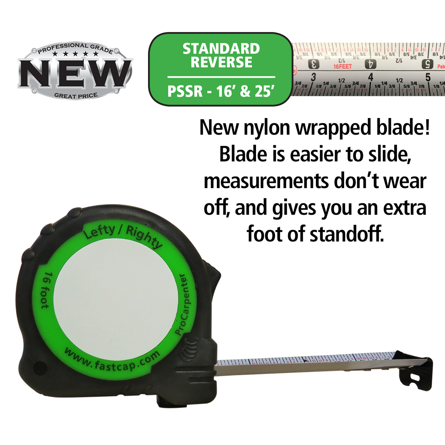 FastCap PROCARPENTER TAPE MEASURES