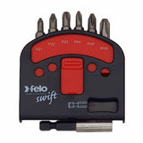 Felo 02060326 Swift Bit-Box, Phillips/Pozidriv + Bitholder, 7 Pieces