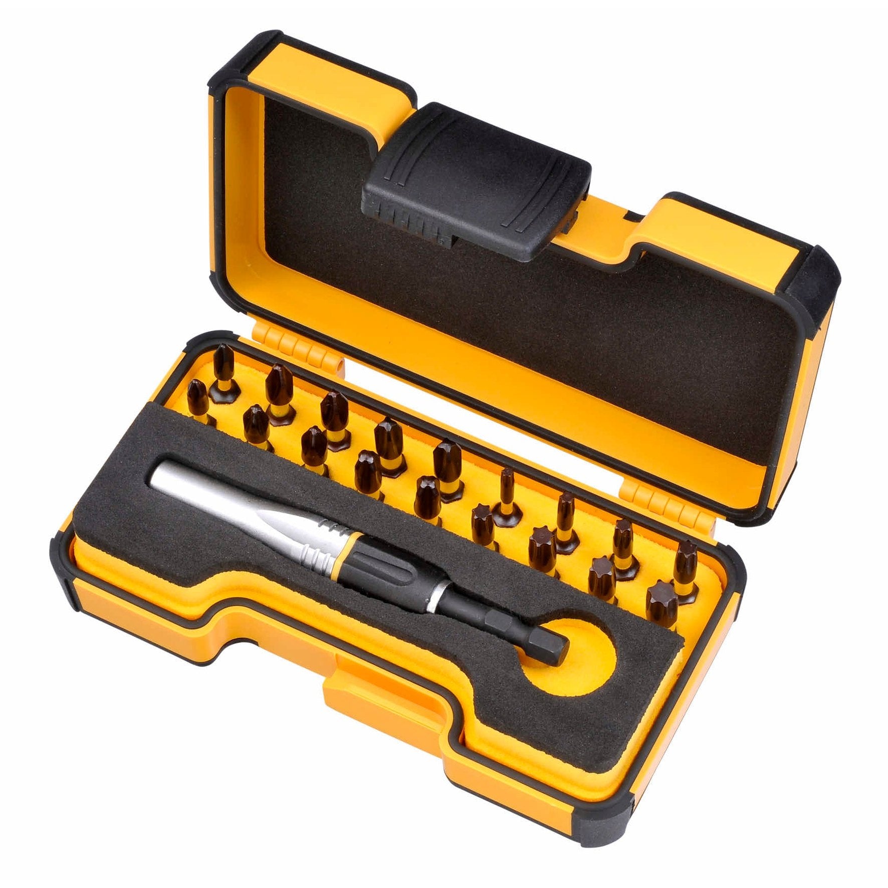 Felo 02071946 XS-Strongbox IMPACT Pro Bit Set with Impact Bits and Bit ...