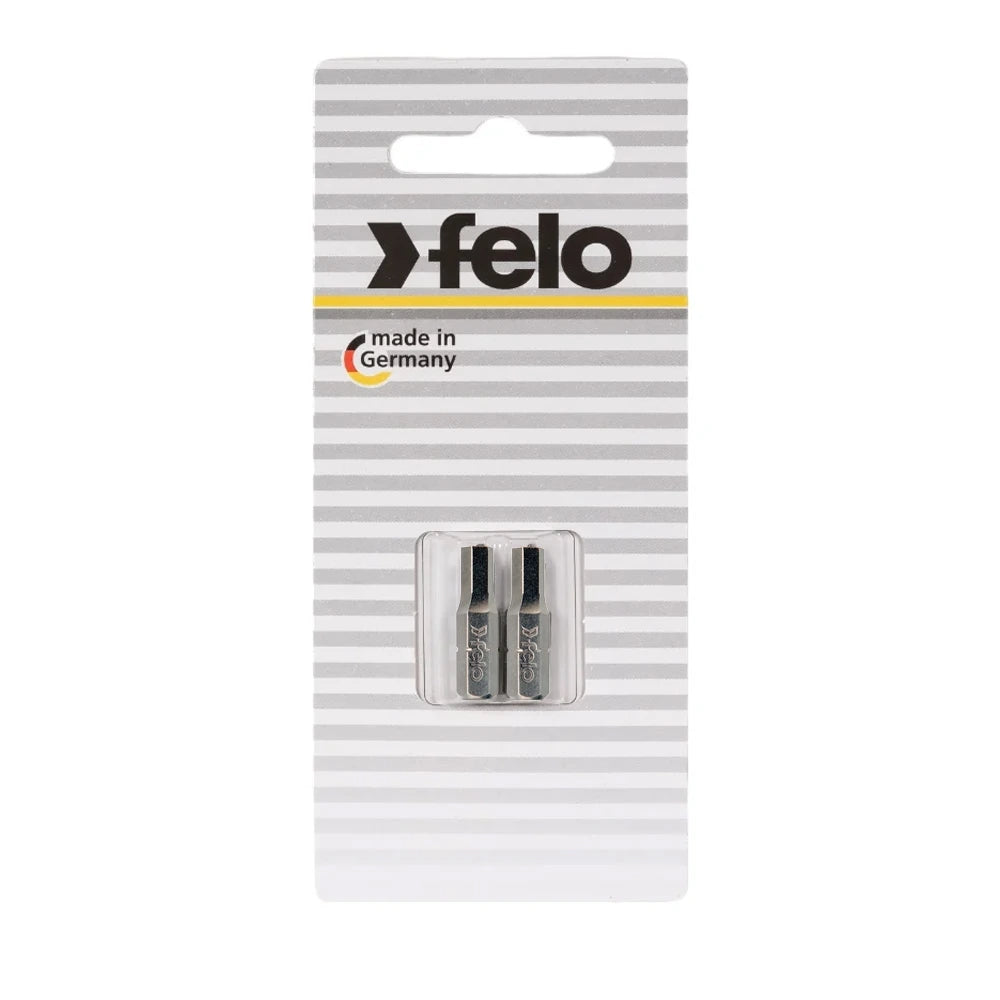 Felo 02450036 Hex Bit 25mm Industrial Series 5 mm, 2 Pcs