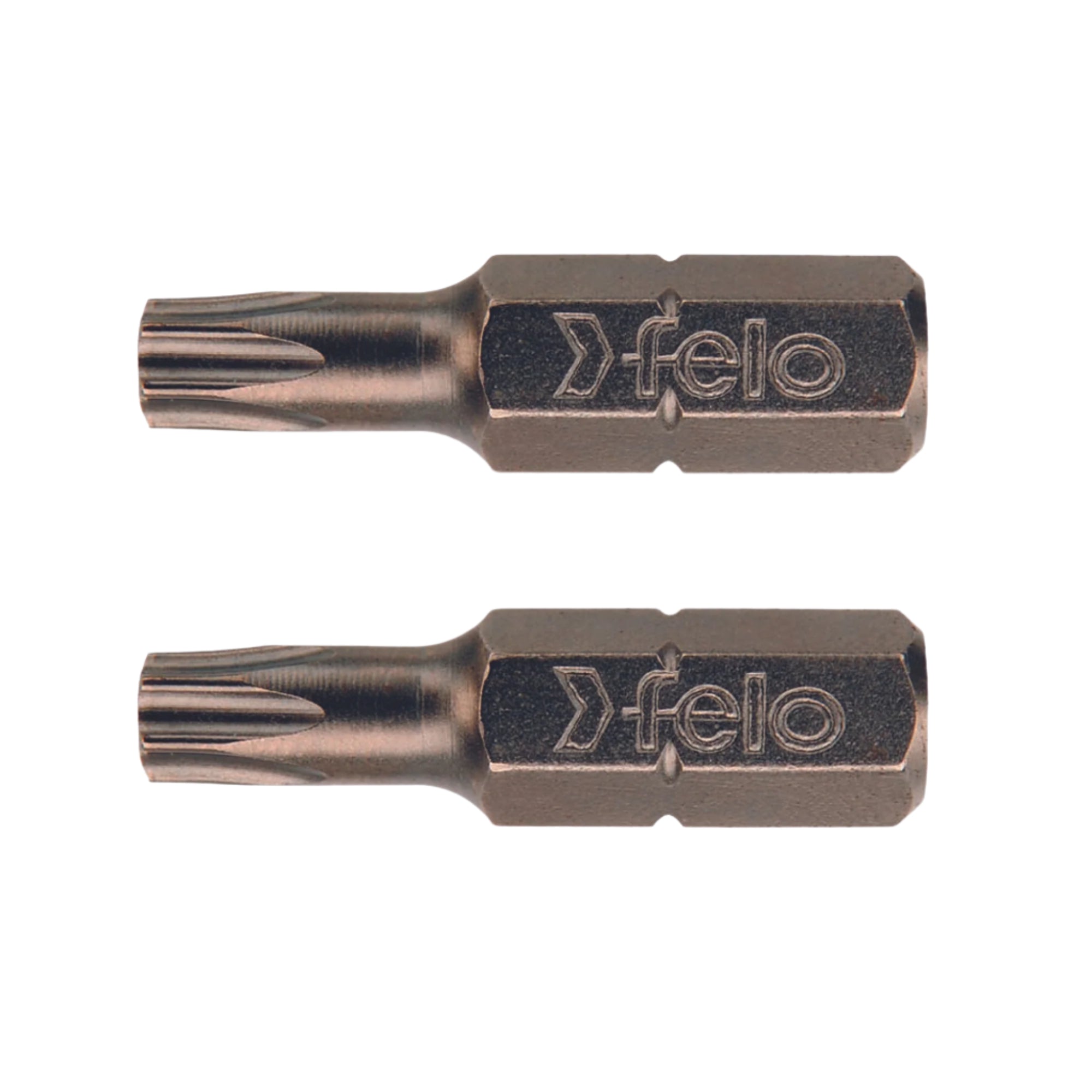 Felo 02609036 Torx T9 x 25 mm Bits - 2 Pieces