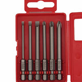 Felo 03192716 Bit set SL/Z +/- Industrial 70 mm in case, 6 pcs