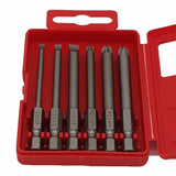 Felo 03192716 Bit set SL/Z +/- Industrial 70 mm in case, 6 pcs