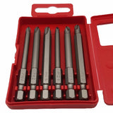 Felo 03291716 Profi Bit Box 6 Bits x 73 mm, Phillips/Pozidriv