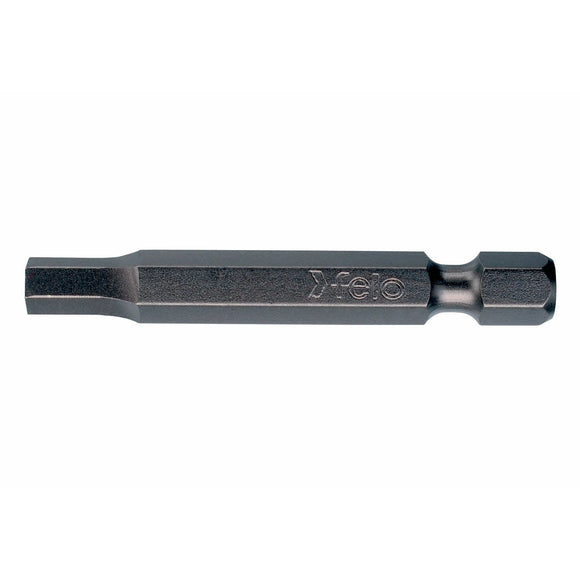 Felo 03425510 Industrial Metric Hex Bit, 2.5 x 50 mm