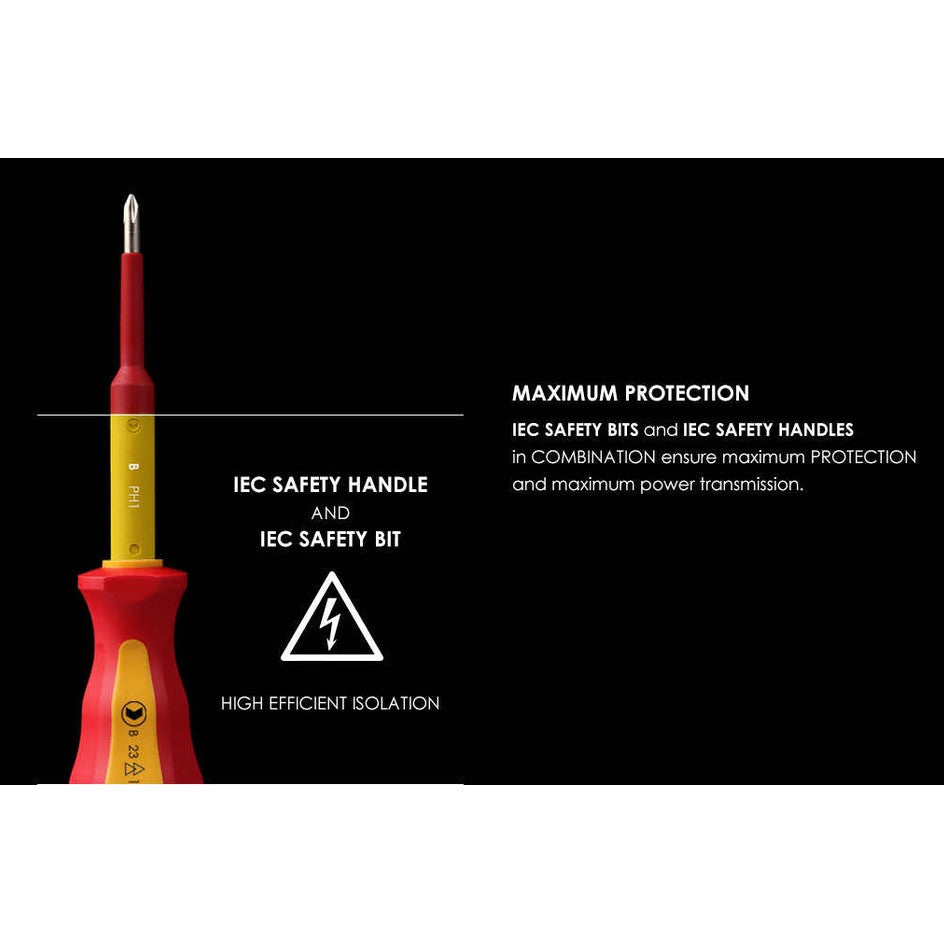 Felo 03502590 VDE Safety Bit 1000V Robertson SQ2 x 115