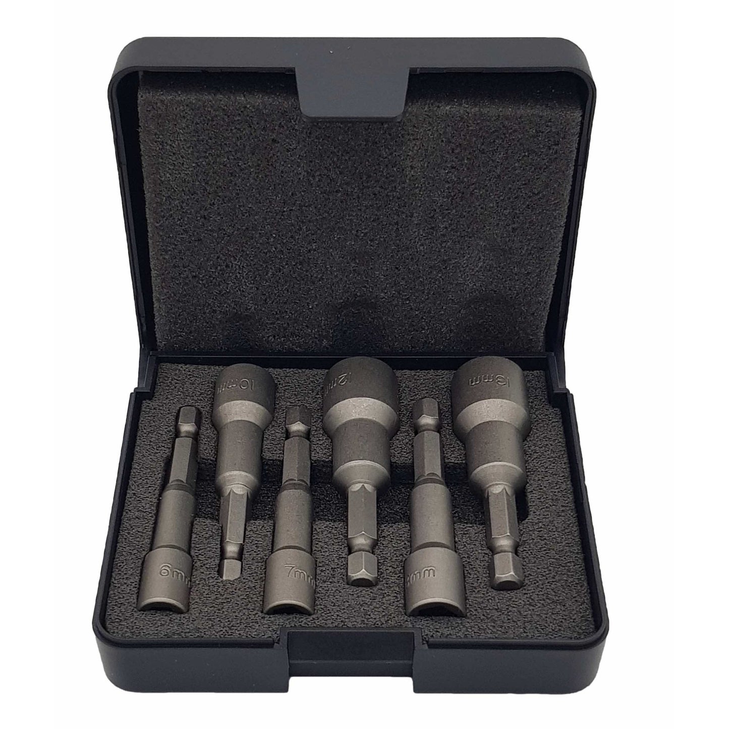 Felo 03996106 Magnetic Metric Nutsetter Set, 1/4" Hex Drive, 6 Pieces