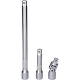 Felo 05681318 ERGONIC Ratchet Set in Systainer, Metric, 1/2" Drive, 13 - 22 mm, 13-pcs