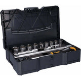Felo 05681318 ERGONIC Ratchet Set in Systainer, Metric, 1/2" Drive, 13 - 22 mm, 13-pcs