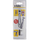 Felo 05763501 Full metal Mini ratchet 1/4" MS 98 mm