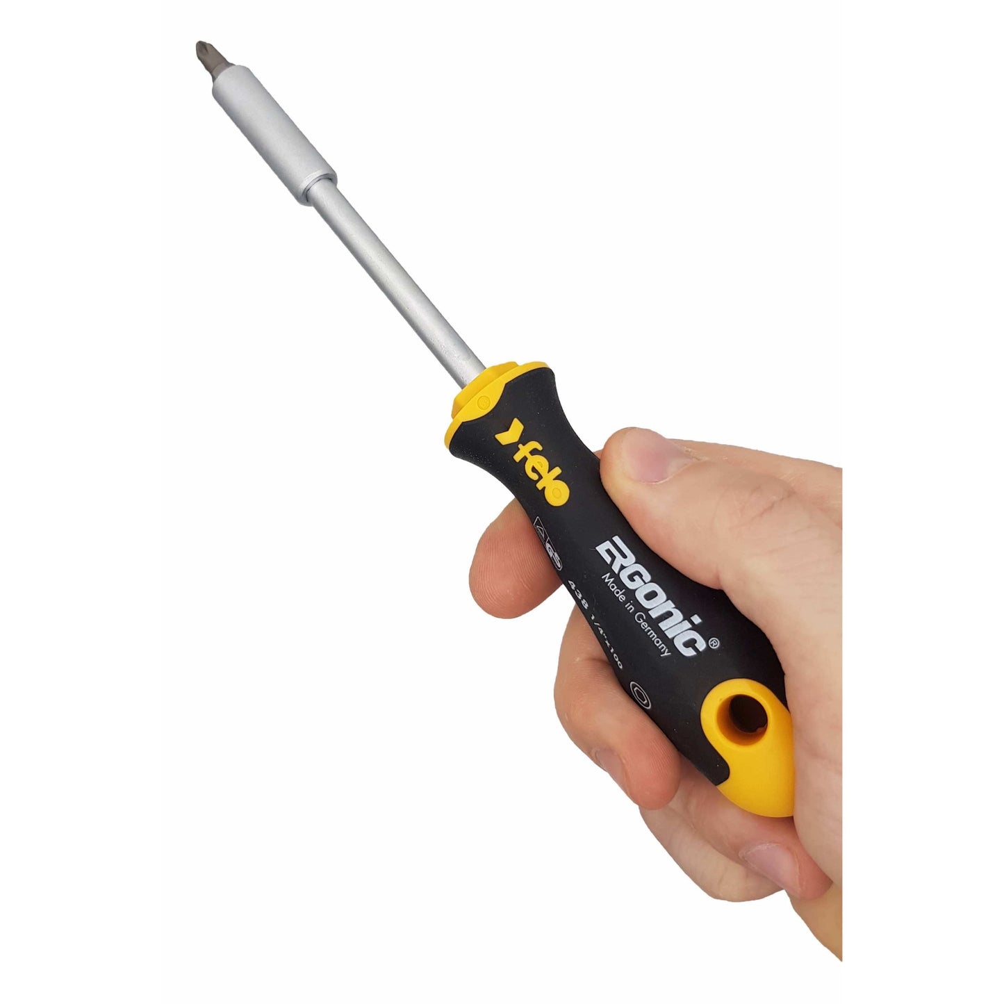 Felo 05783606 R-GO Box SL, Hex, PH, PZ, TX, SQ Bits Ratchet, Bit Holder - 36 pc