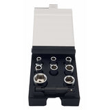 Felo 05798106 - 1/4" Drive Nut Box with 8 Metric Sockets & Adapter