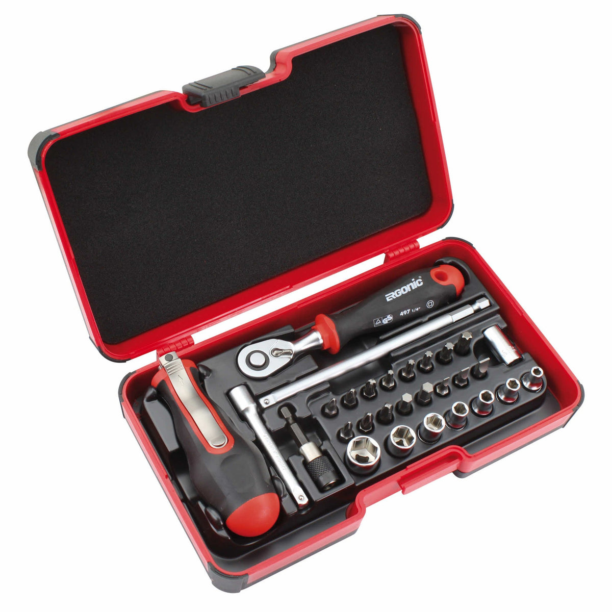 Felo Esmart Set Felo 06081506 Smart II Socket and Bit Set PH/PZ/Hex/Torx - 29 Piece ...