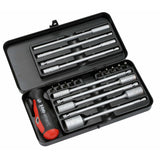 Felo 06092036 Smart Engineer Inch Tool Set with SAE Socket Blades And Bits, 20 Pieces