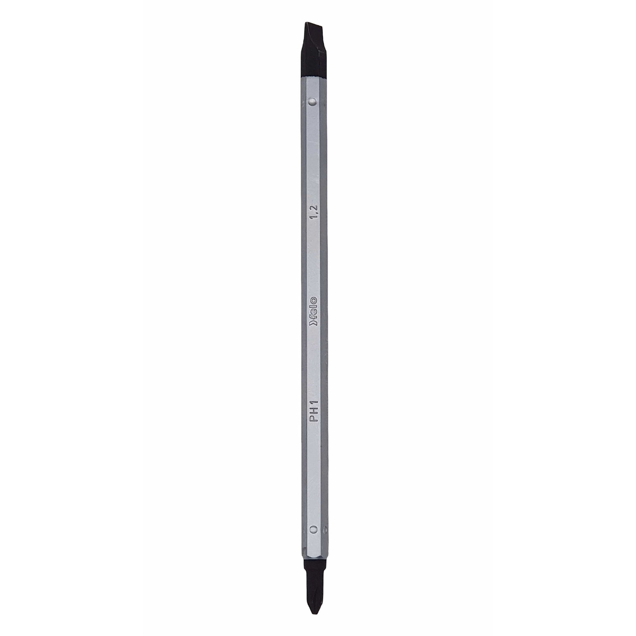Felo 06210704 Double-ended bit PH1/SL 7x1.2 160 mm Industrial
