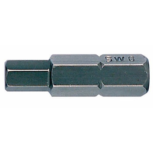 Felo 07480010 Industrial Metric Hex Bit, 8 mm x 32 mm - 5/16" Hex Drive