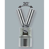 Felo 09705010 Extension adapter for square 1/4"x50mm