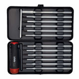 Felo 10099316 Torque adjustable screwdriver NM series 3.0–5.4 Nm with a set of bits, 12 pcs