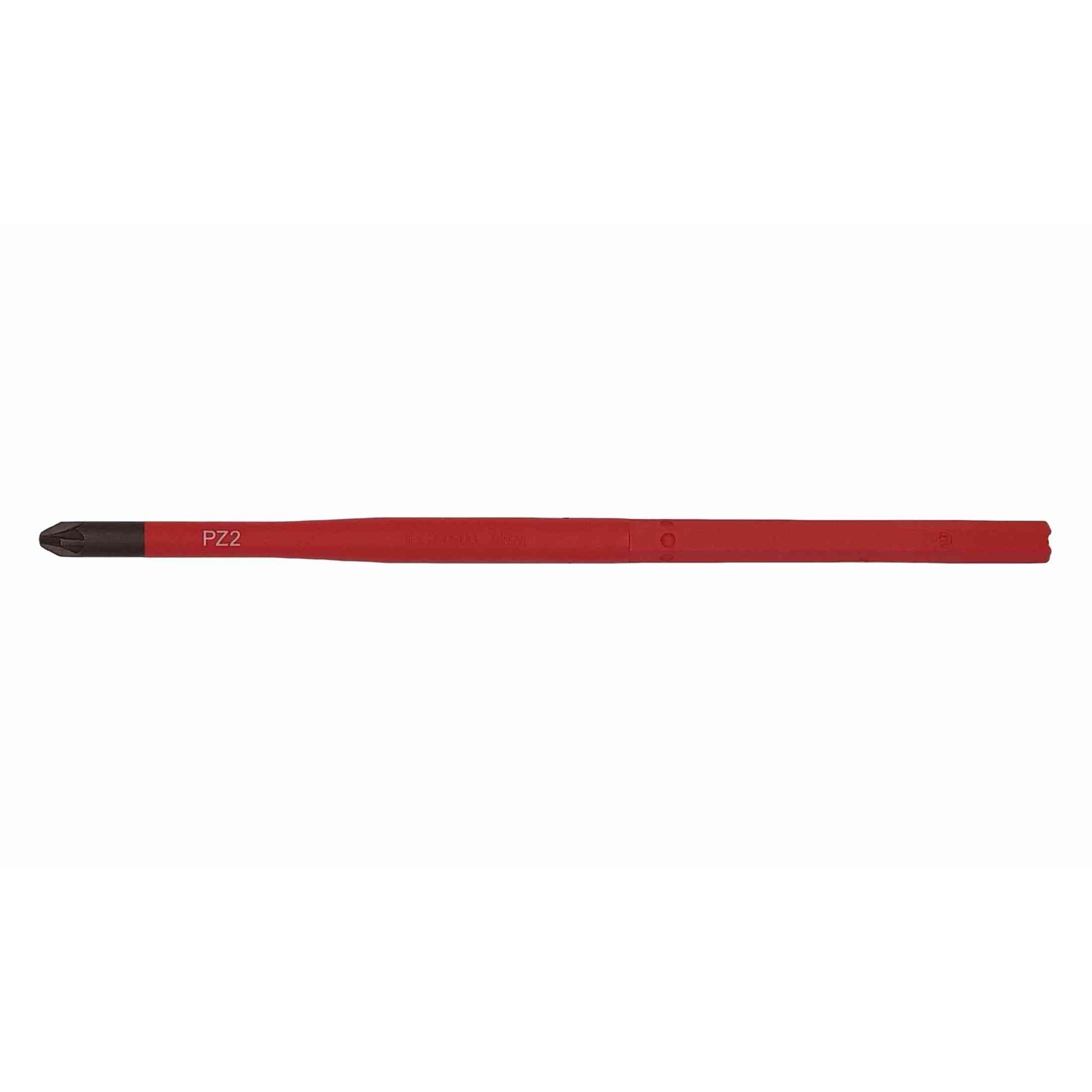 Felo 10120394 VDE Insulated Slim Blade for Torque Limiting Handle, Pozidriv PZ 2 x 170 mm
