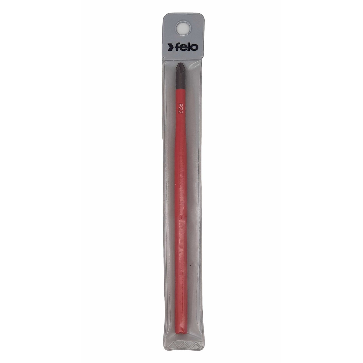 Felo 10120394 VDE Insulated Slim Blade for Torque Limiting Handle, Pozidriv PZ 2 x 170 mm