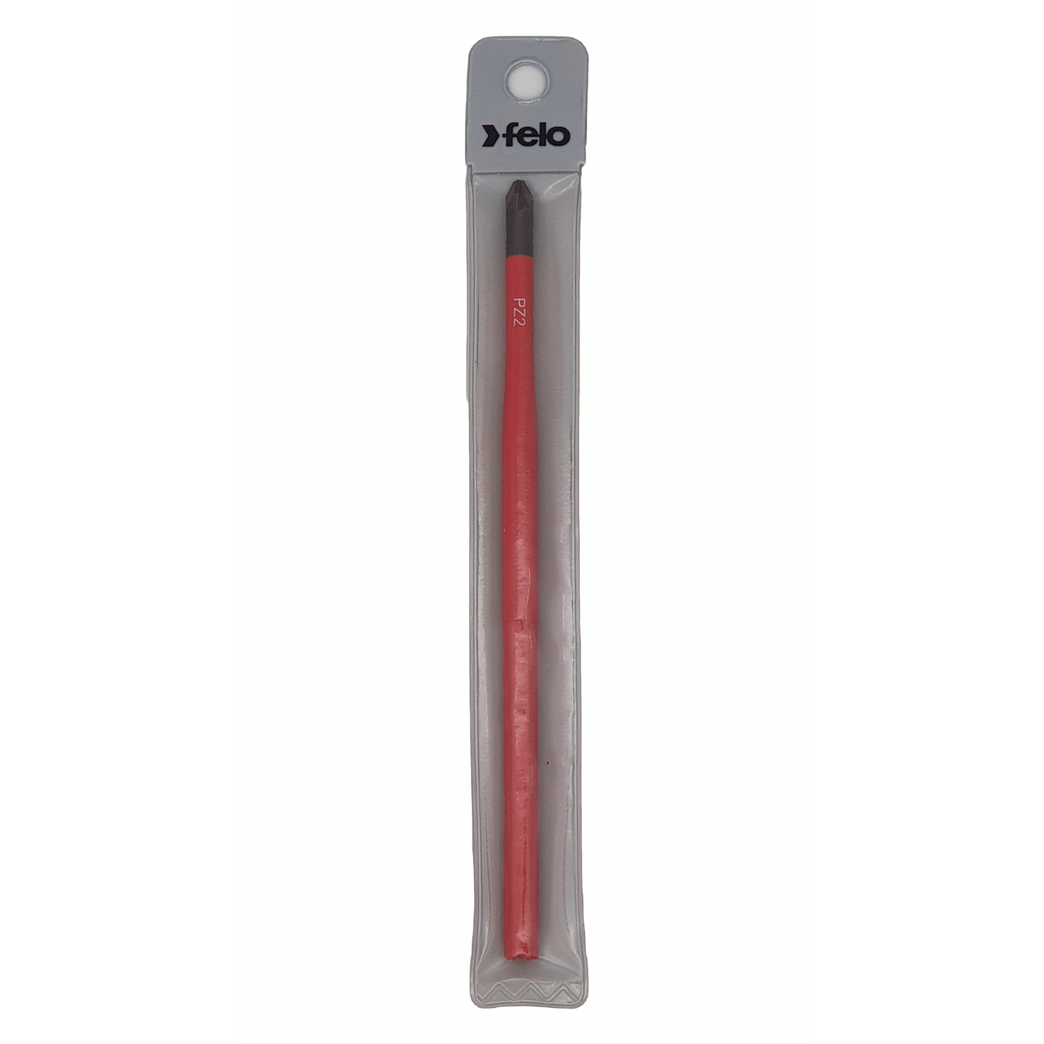 Felo 10120394 VDE Insulated Slim Blade for Torque Limiting Handle, Pozidriv PZ 2 x 170 mm