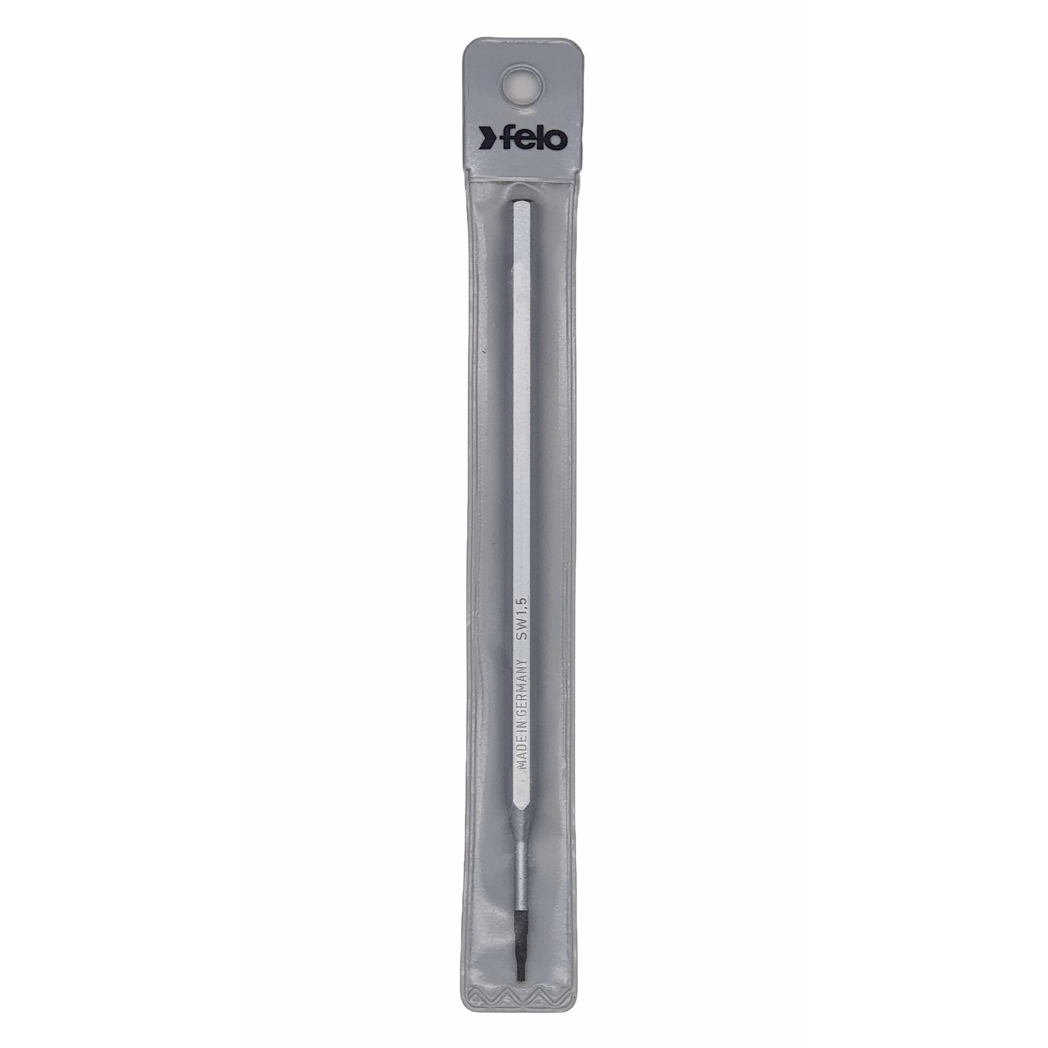 Felo 10401504 Hexagon 1.5mm x 6-3/4" Blade for Torque Limiting Handle - 5-13 in/lbs