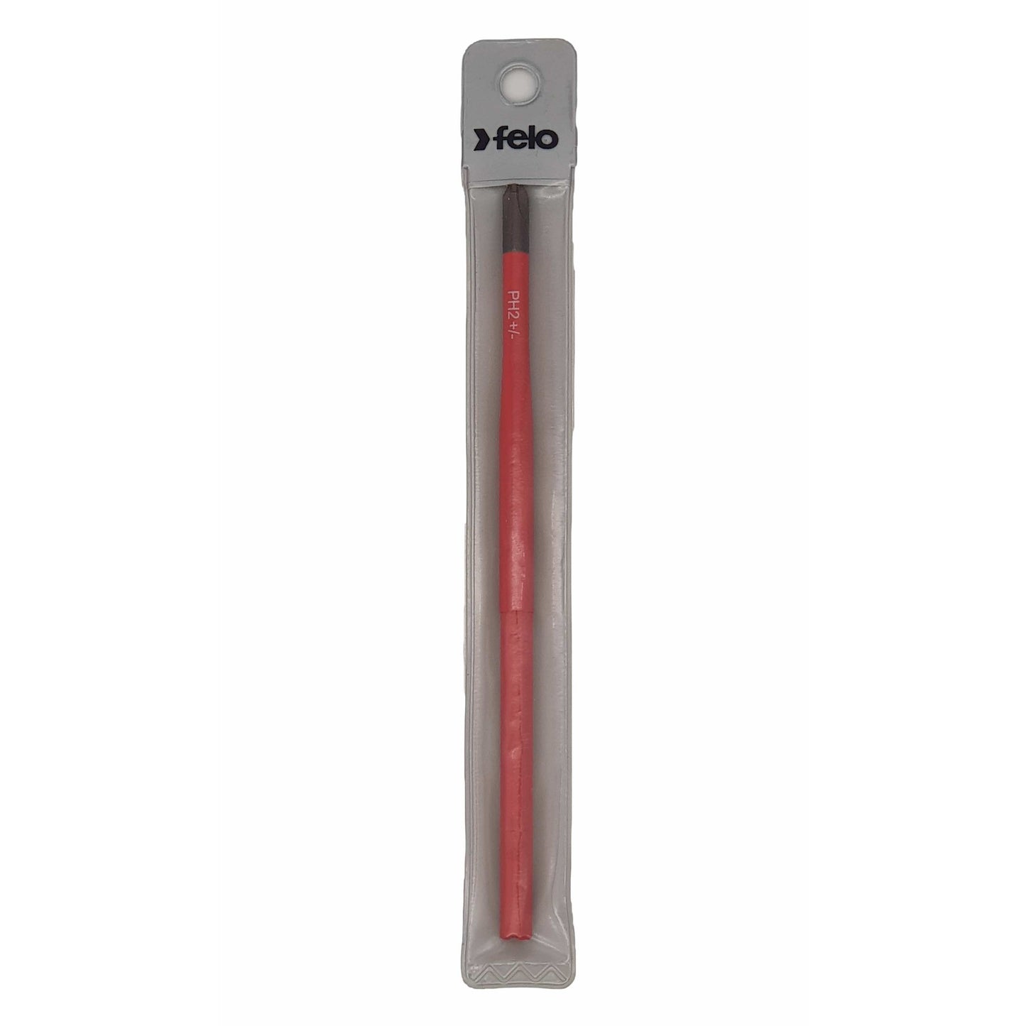 Felo 10620394 VDE Insulated Slim Blade for Torque Limiting Handle, Phillips/Slotted Plus-Minus 2 x 170 mm