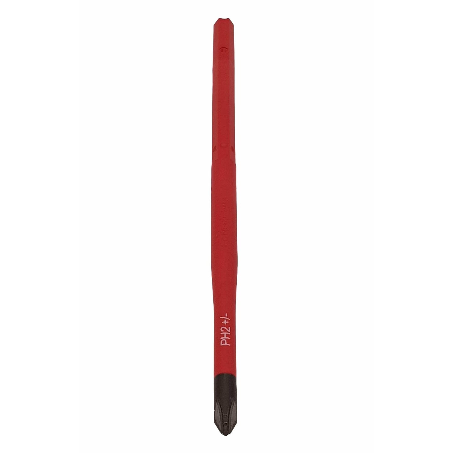 Felo 10620394 VDE Insulated Slim Blade for Torque Limiting Handle, Phillips/Slotted Plus-Minus 2 x 170 mm
