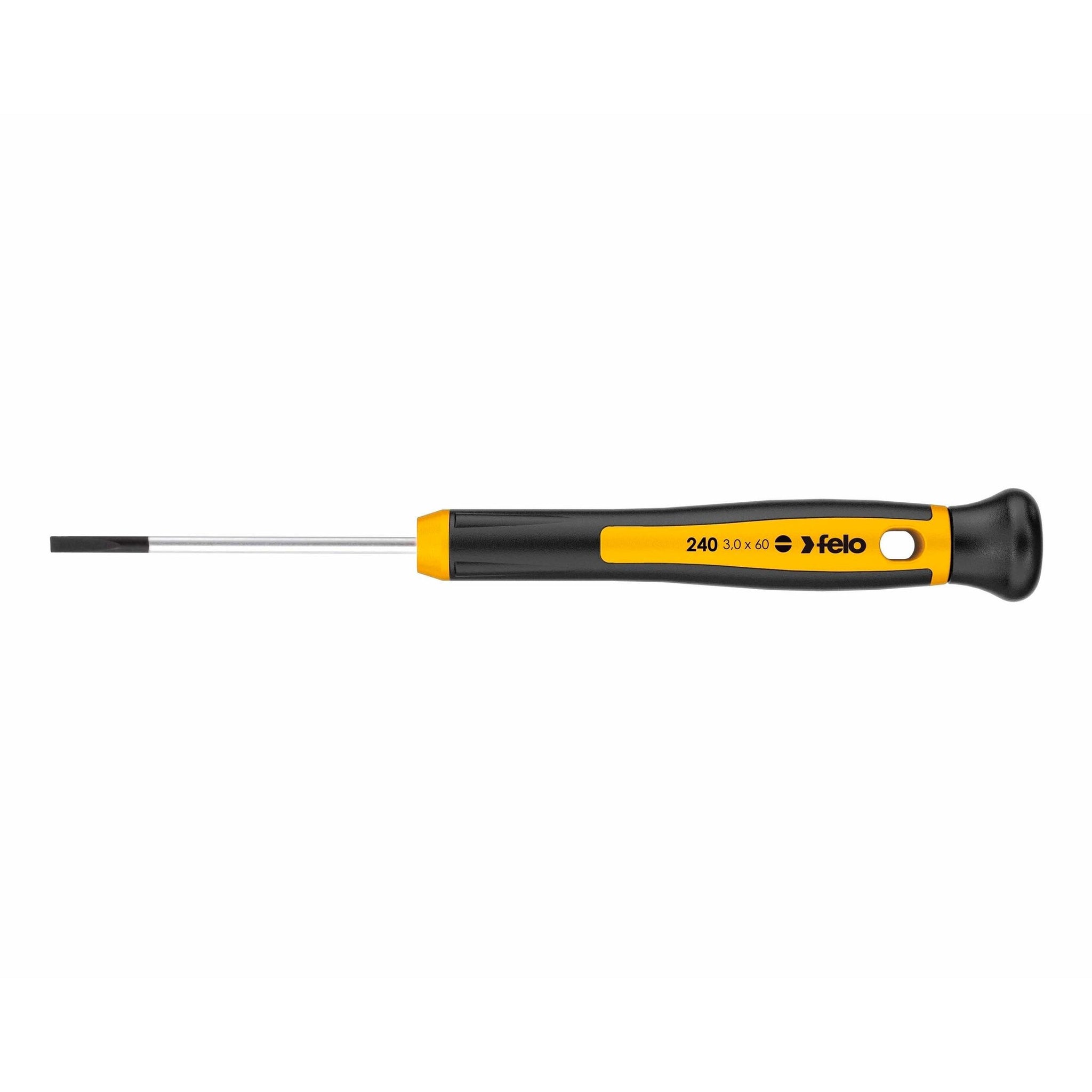Felo 24003760 3 x 200mm Precision Slotted Screwdriver