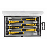Felo 24396166 Precision Screwdriver Set, Slotted, Phillips, Pentalobe, Y-type, 6 Pieces