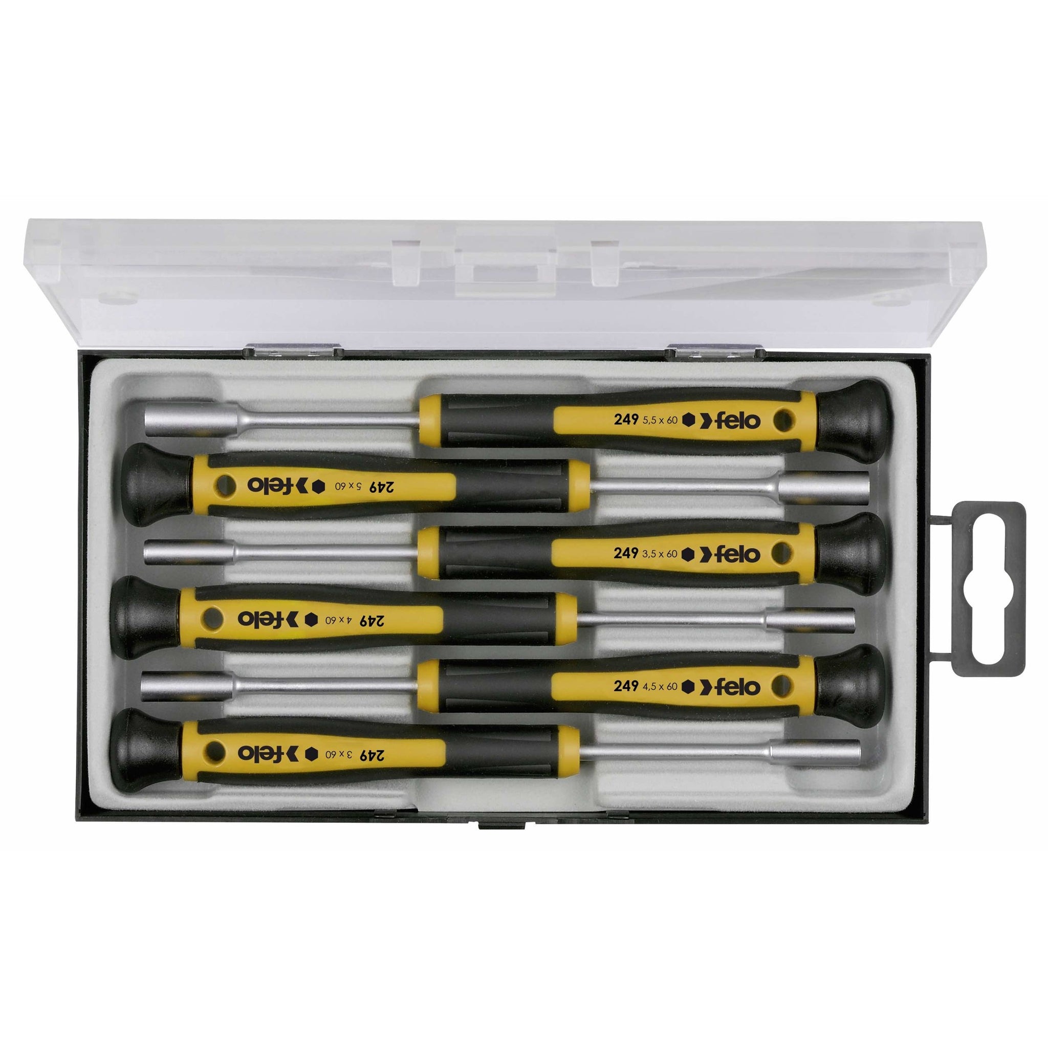 Felo 24996166 6 Piece Precision Metric Nut Driver Set