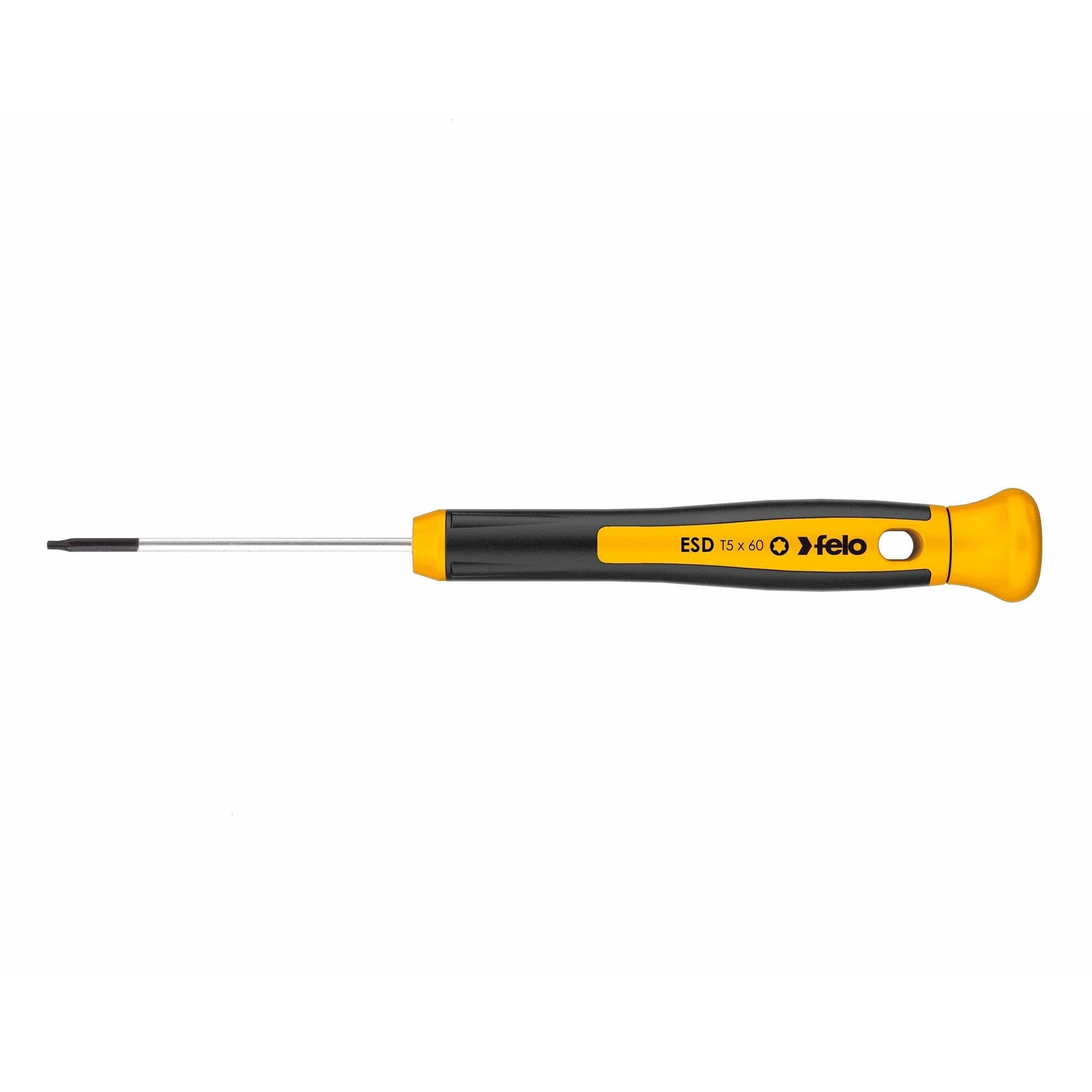 Felo 25808160 T8 x 60 mm ESD Precision Torx Screwdriver