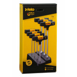 Felo 30397160 Internal and External Metric Hex T-Handle Set, 7 Pieces