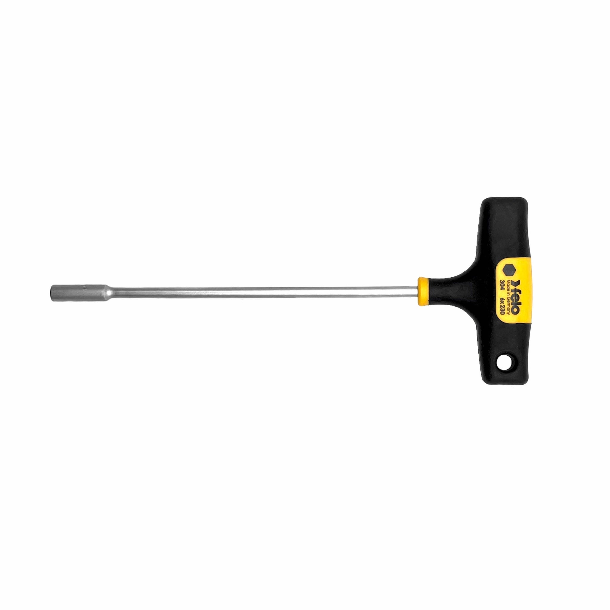 Felo 30406860 T-Handle Metric Nutdriver, 6 mm x 230