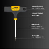 Felo 30410860 T-Handle Metric Nutdriver, 10 mm x 230
