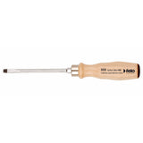 Felo 33503590 3.5 x 75mm Wood Handle Slotted Screwdriver