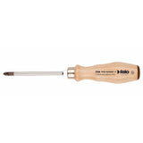 Felo 33620390 #2 x 100mm Wood Handle Pozidriv Screwdriver