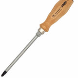 Felo 33630590 #3 x 150mm Wood Handle Pozidriv Screwdriver